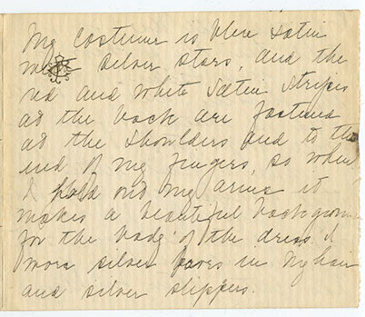 Portion of Corrine Murrah's Letter to her Husband, William F. Murrah, while he was stationed in France, postmarked from Memphis, TN