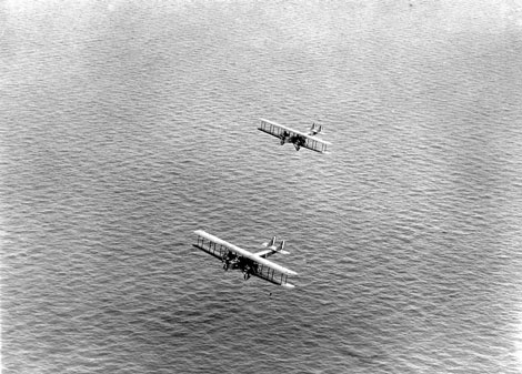 Martins bombing U.S.S. Alabama out of Langley Field, VA