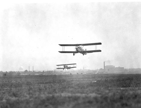 Takeoff at Bolling Field