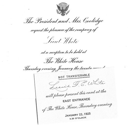 White House invitation