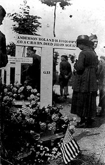 Homer’s Cemetery Marker