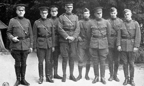 Officers of Camp Hospital 68