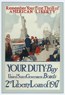 Remember Your First Thrill of American Liberty (Postcard)