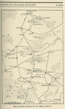 Battery A in St. Mihiel Salient