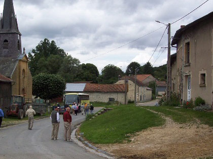 Road in Exermont in 2005