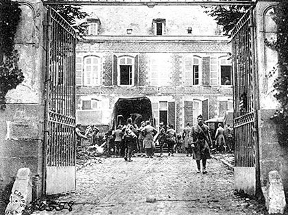 AEF Headquarters Gate in 1918