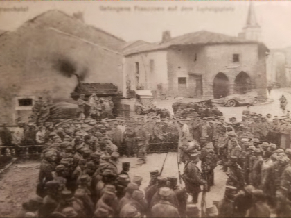 The Old Guard House of Hattonchatel in 1918