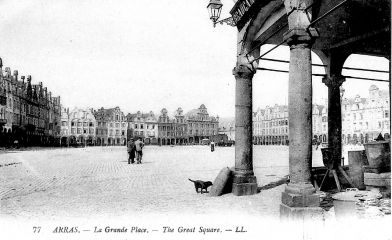 Arras, France, La Grande Place Before War