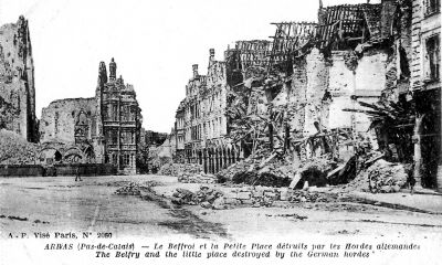 Arras, France - Destruction