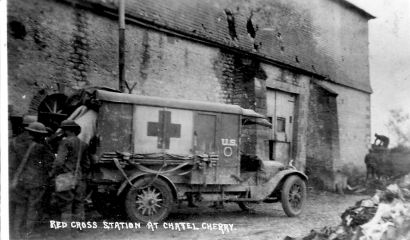 Chatel-Chehery Red Cross Station WW1