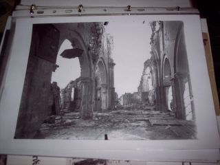 Destroyed Church Interior WW1