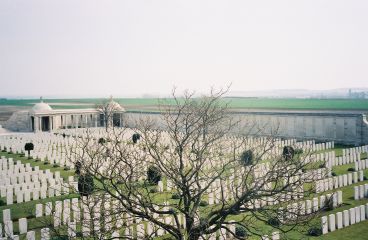 Loos Memorial to the Missing at the Dud Corner Cemetery