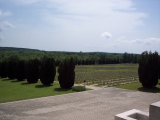 Ossuary Douaumont - View from Ossuary