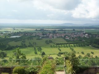 Hattonchatel - View South Across St. Mihiel Salient